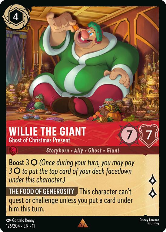 Willie the Giant - Ghost of Christmas Present (126/204) [Winterspell] | Black Swamp Games