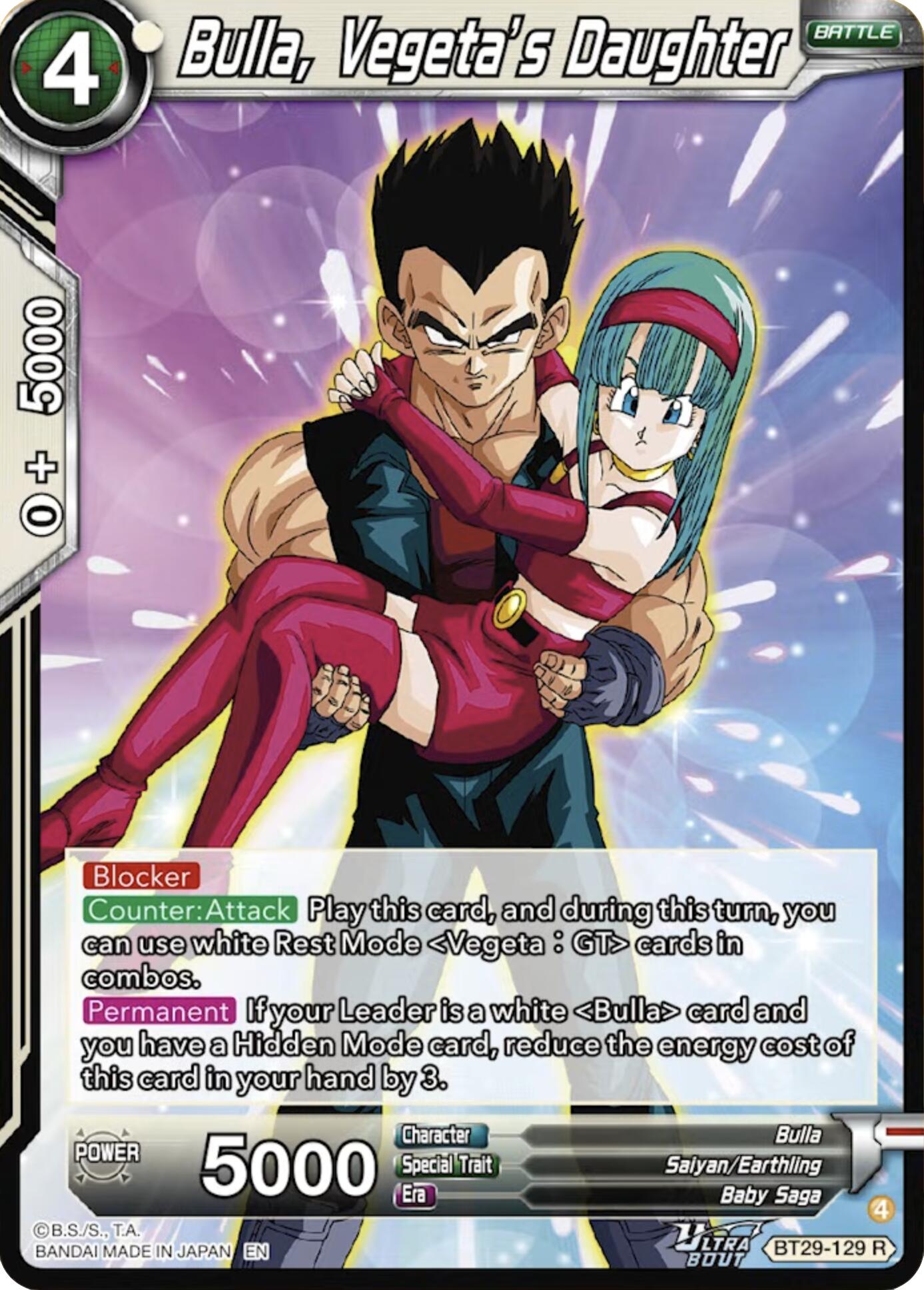Bulla, Vegeta's Daughter (BT29-129) [Fearsome Rivals] | Black Swamp Games