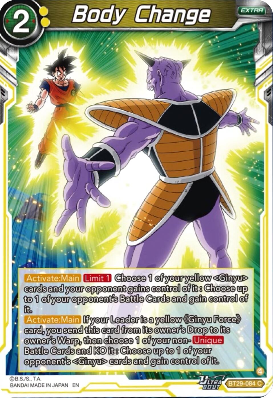 Body Change (BT29-084) [Fearsome Rivals] | Black Swamp Games