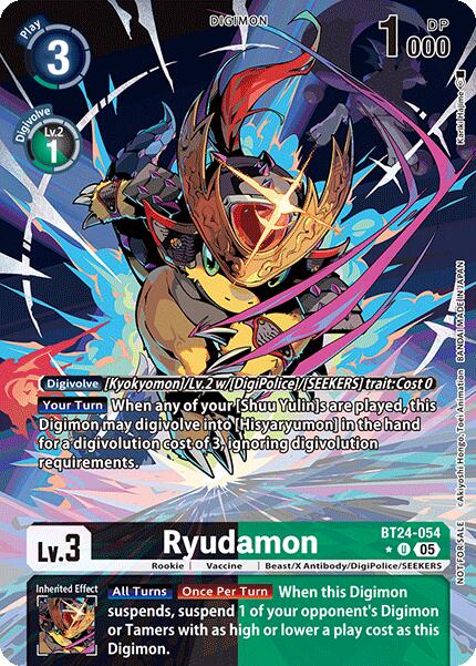 Ryudamon [BT24-054] (Box Topper) [Time Stranger] | Black Swamp Games