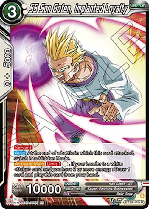 SS Son Goten, Implanted Loyalty (BT29-115) [Fearsome Rivals] | Black Swamp Games