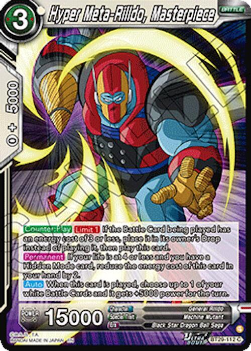 Hyper Meta-Rilldo, Masterpiece (BT29-112) [Fearsome Rivals] | Black Swamp Games