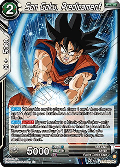 Son Goku, Predicament (BT29-109) [Fearsome Rivals] | Black Swamp Games