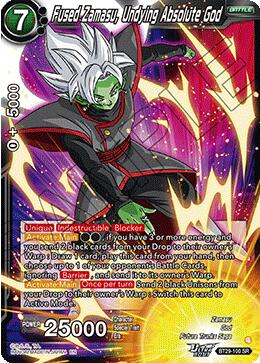 Fused Zamasu, Undying Absolute God (BT29-100) [Fearsome Rivals] | Black Swamp Games