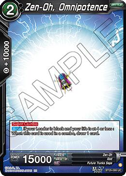 Zen-Oh, Omnipotence (BT29-099) [Fearsome Rivals] | Black Swamp Games