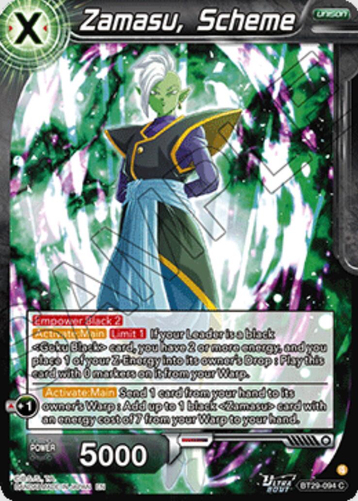 Zamasu, Scheme (BT29-094) [Fearsome Rivals] | Black Swamp Games