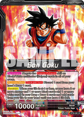 Son Goku // SSB Kaio-Ken Son Goku, Striking a God (SLR) (BT29-085) [Fearsome Rivals] | Black Swamp Games