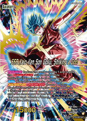 Son Goku // SSB Kaio-Ken Son Goku, Striking a God (SLR) (BT29-085) [Fearsome Rivals] | Black Swamp Games