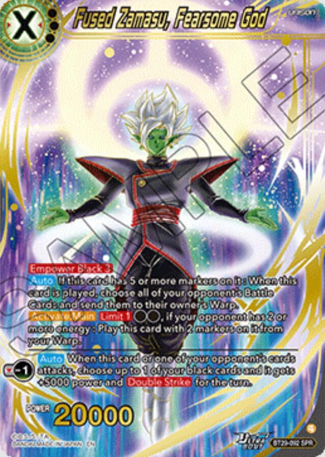 Fused Zamasu, Fearsome God (SPR) (BT29-092) [Fearsome Rivals] | Black Swamp Games