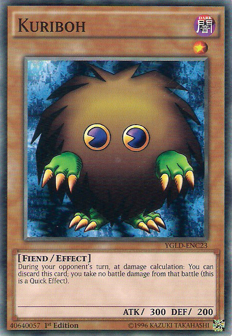Kuriboh [YGLD-ENC23] Common | Black Swamp Games
