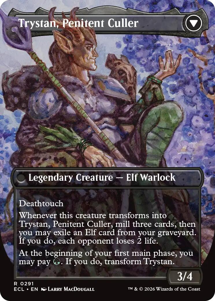 Trystan, Callous Cultivator (Borderless) [Lorwyn Eclipsed] | Black Swamp Games
