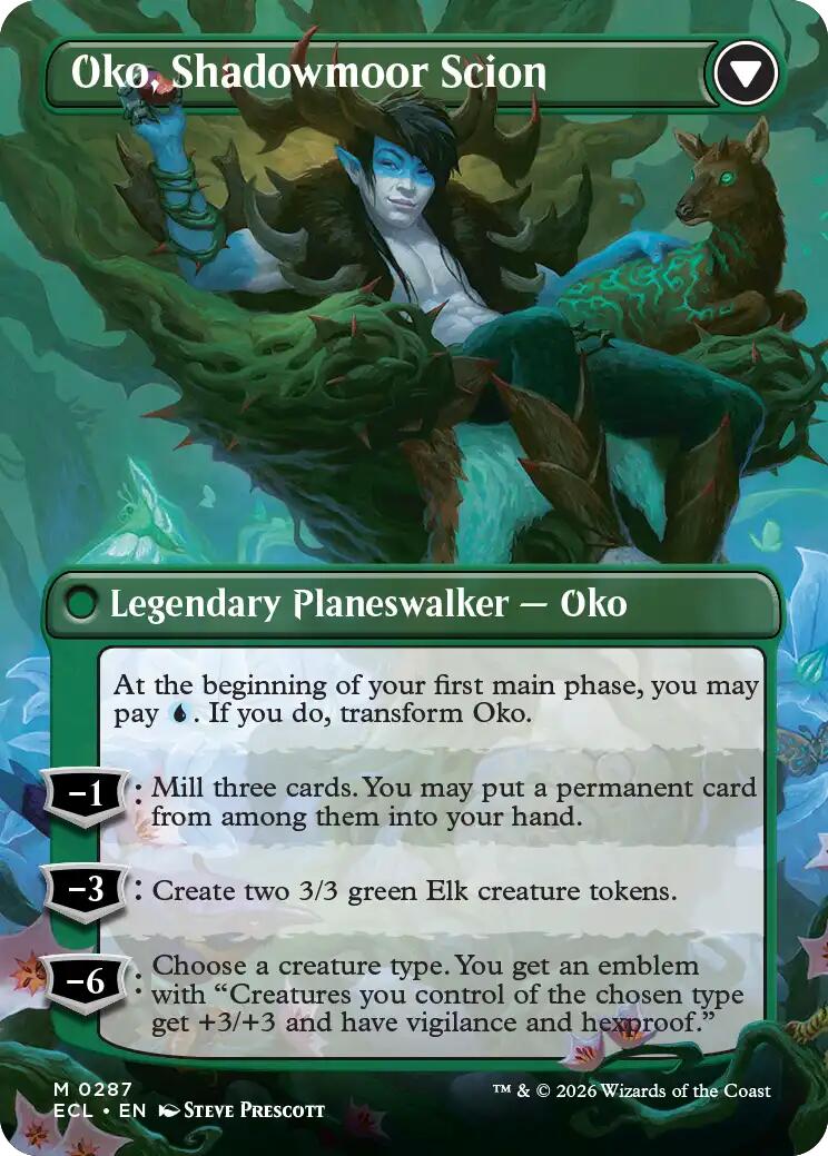 Oko, Lorwyn Liege (Borderless) [Lorwyn Eclipsed] | Black Swamp Games