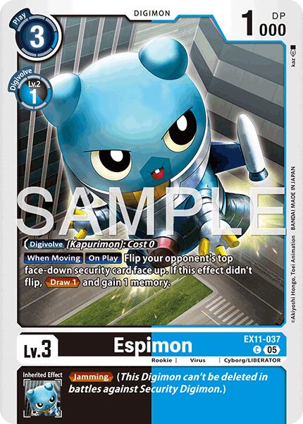 Espimon [EX11-037] [Dawn of Liberator] | Black Swamp Games