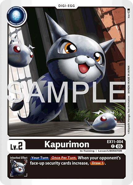 Kapurimon [EX11-004] [Dawn of Liberator] | Black Swamp Games