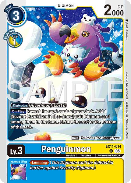 Penguinmon [EX11-014] [Dawn of Liberator] | Black Swamp Games