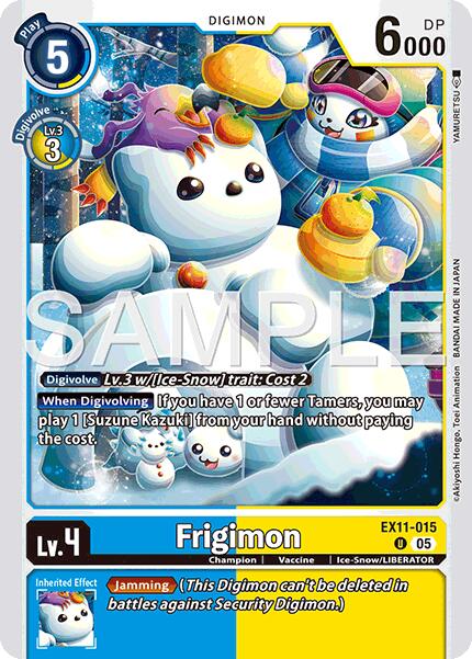 Frigimon [EX11-015] [Dawn of Liberator] | Black Swamp Games