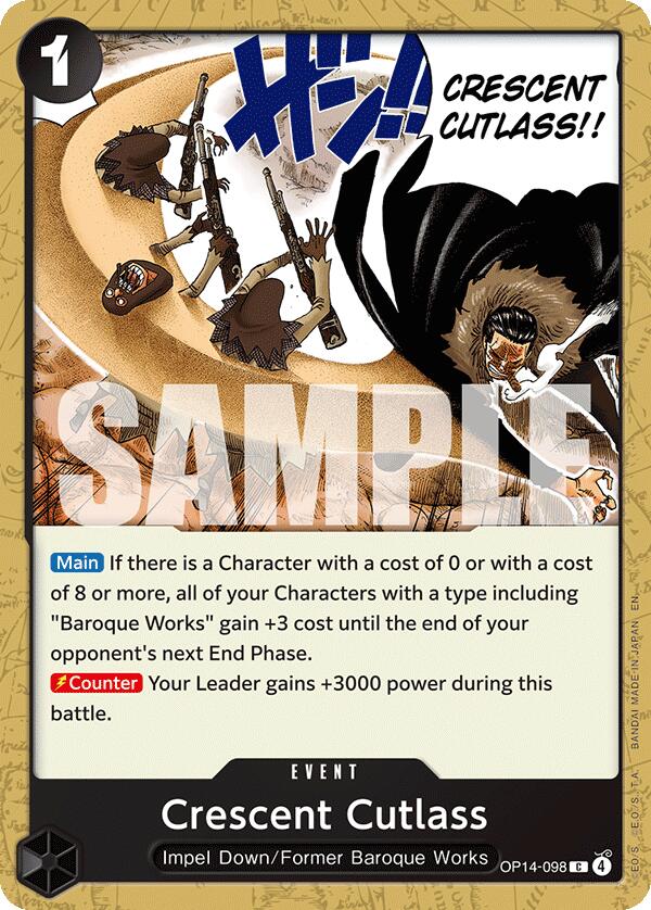 Crescent Cutlass [The Azure Sea's Seven] | Black Swamp Games