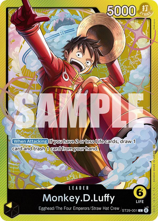 Monkey.D.Luffy [Starter Deck: Egghead] | Black Swamp Games