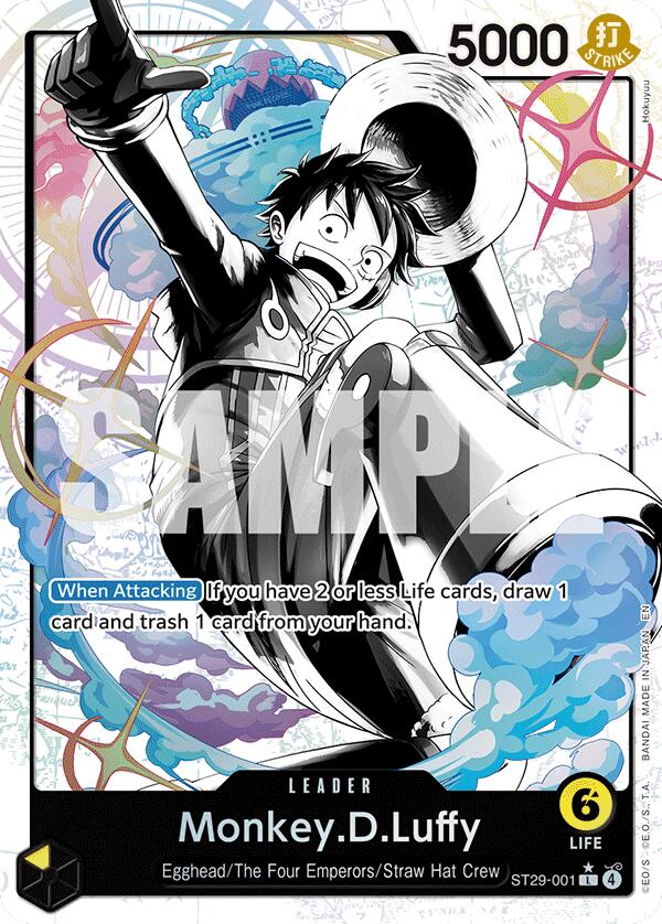 Monkey.D.Luffy (Parallel) [Starter Deck: Egghead] | Black Swamp Games