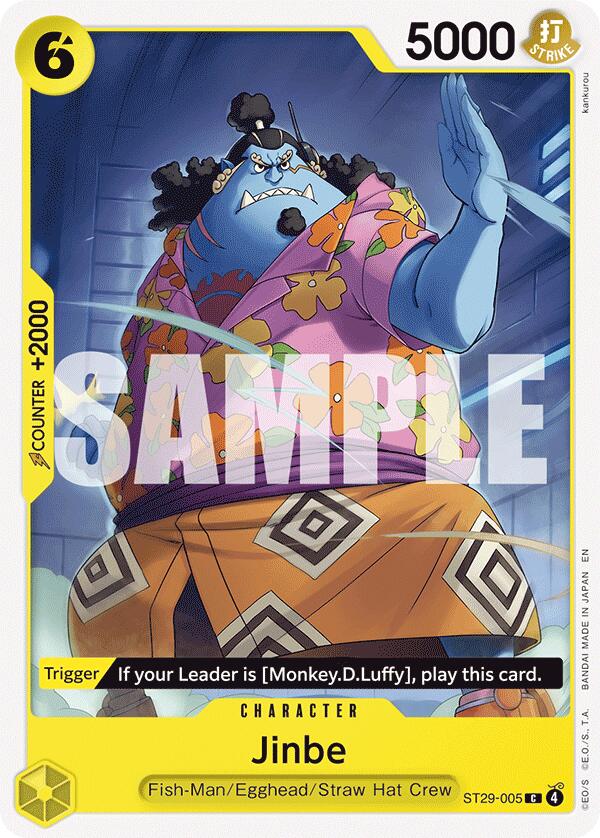 Jinbe [Starter Deck: Egghead] | Black Swamp Games