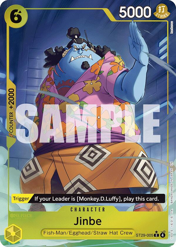 Jinbe (Full Art) [Starter Deck: Egghead] | Black Swamp Games
