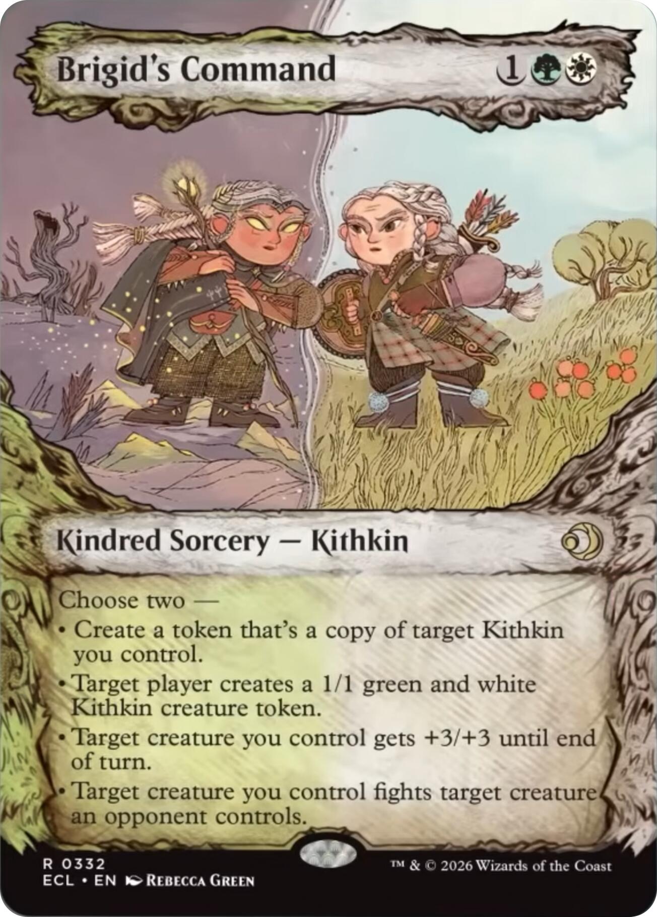 Brigid's Command (Showcase) [Lorwyn Eclipsed] | Black Swamp Games