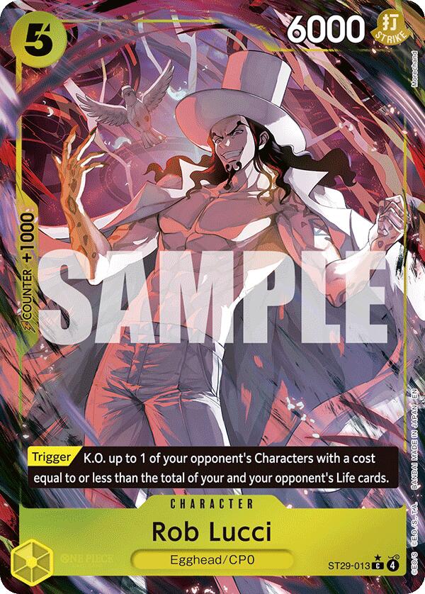 Rob Lucci (Full Art) [Starter Deck: Egghead] | Black Swamp Games