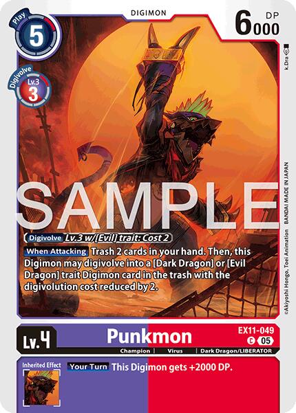 Punkmon [EX11-049] [Dawn of Liberator] | Black Swamp Games