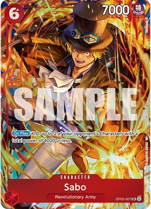 Sabo (Illustration Box Vol.5) [One Piece Promotion Cards] | Black Swamp Games