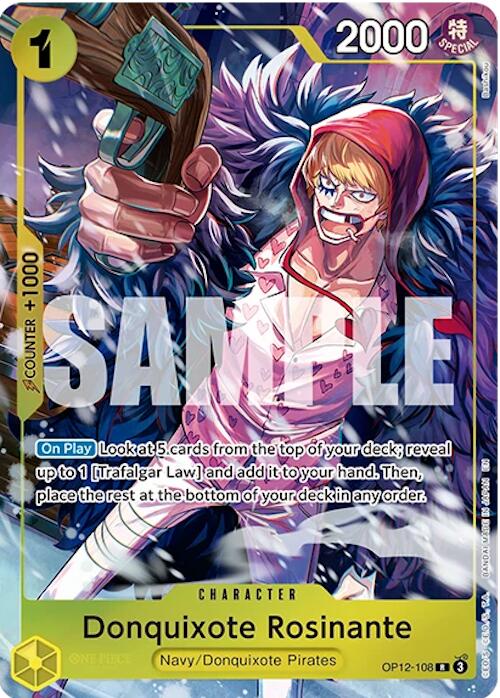Donquixote Rosinante (Illustration Box Vol.6) [One Piece Promotion Cards] | Black Swamp Games