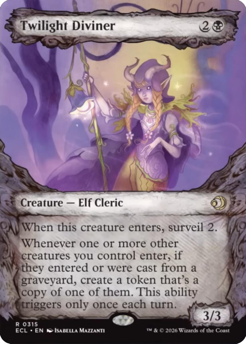 Twilight Diviner (Showcase) [Lorwyn Eclipsed] | Black Swamp Games
