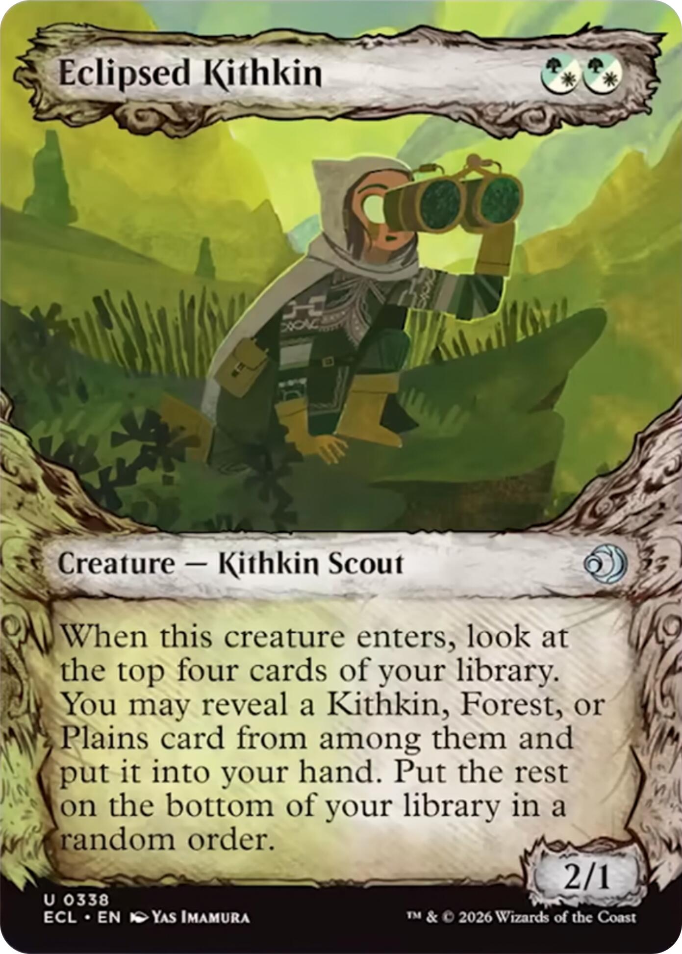 Eclipsed Kithkin (Showcase) [Lorwyn Eclipsed] | Black Swamp Games