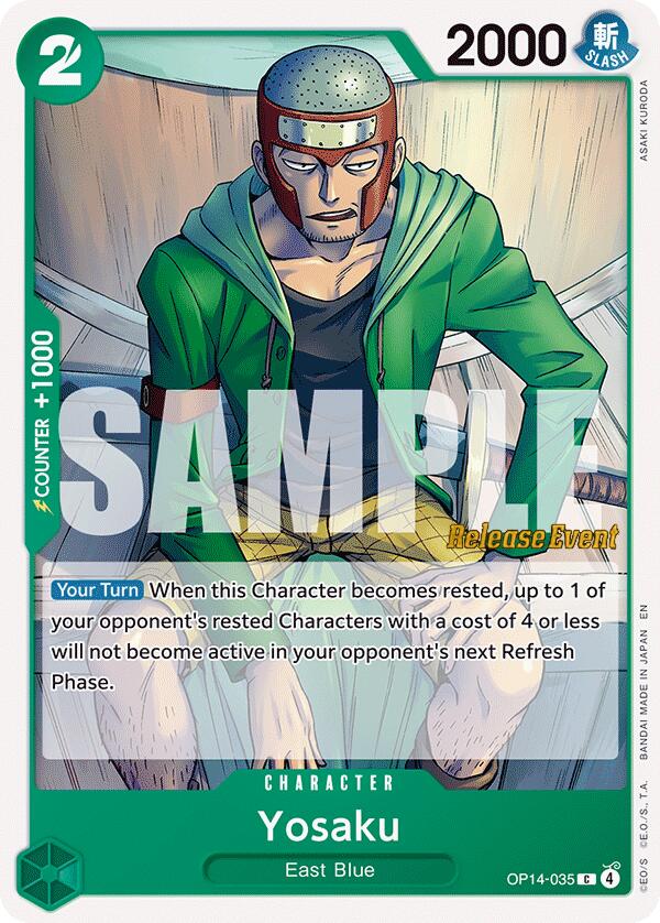 Yosaku [The Azure Sea's Seven Release Event Cards] | Black Swamp Games