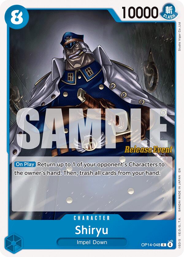 Shiryu [The Azure Sea's Seven Release Event Cards] | Black Swamp Games