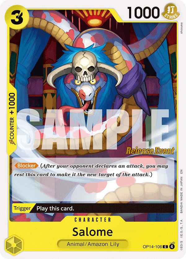 Salome [The Azure Sea's Seven Release Event Cards] | Black Swamp Games