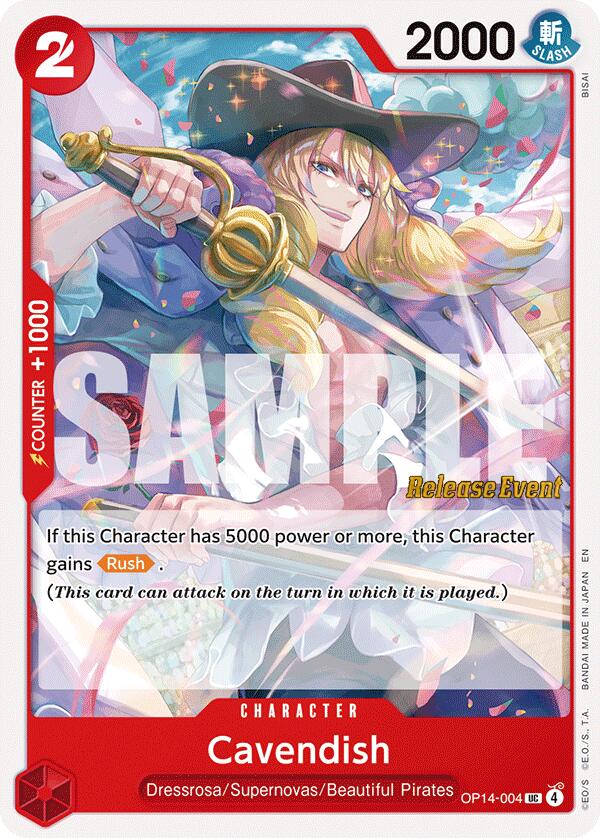 Cavendish [The Azure Sea's Seven Release Event Cards] | Black Swamp Games