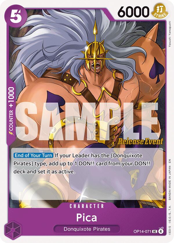 Pica [The Azure Sea's Seven Release Event Cards] | Black Swamp Games