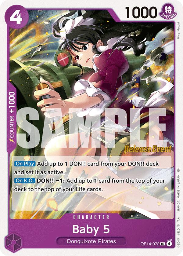 Baby 5 [The Azure Sea's Seven Release Event Cards] | Black Swamp Games