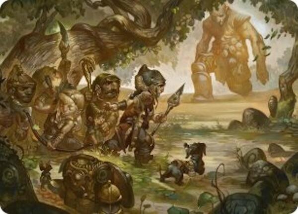 Protective Response Art Card [Lorwyn Eclipsed Art Series] | Black Swamp Games