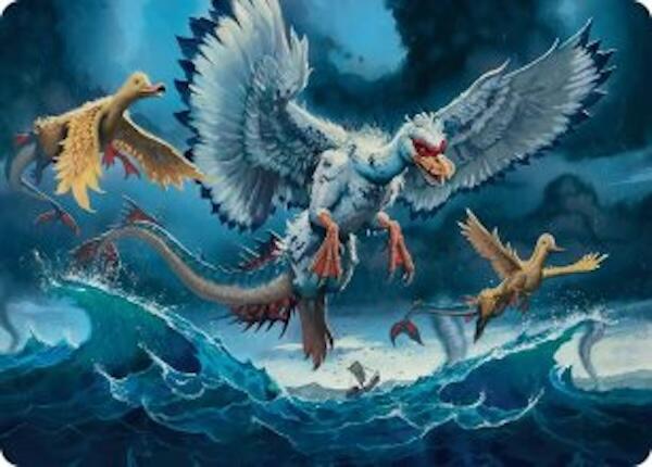 Sunderflock Art Card [Lorwyn Eclipsed Art Series] | Black Swamp Games