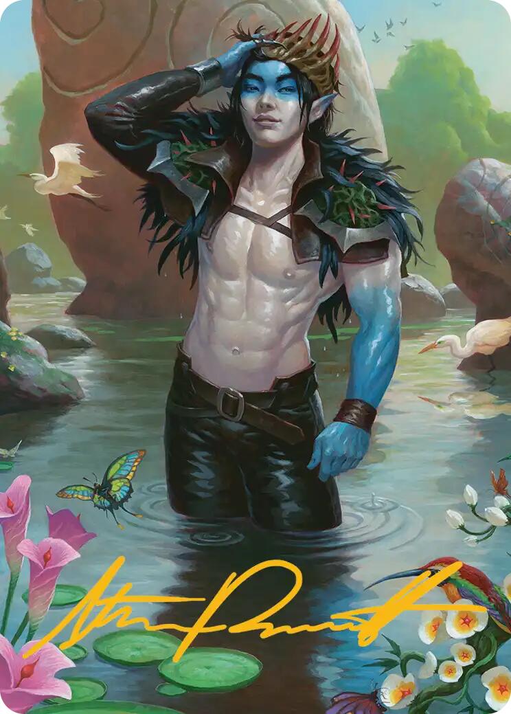 Oko, Lorwyn Liege Art Card (Gold-Stamped Signature) [Lorwyn Eclipsed Art Series] | Black Swamp Games