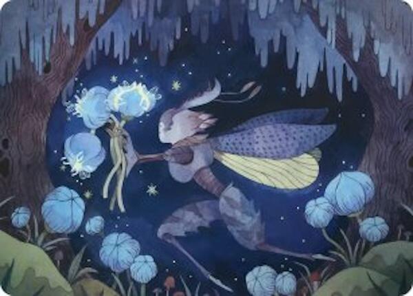 Bitterbloom Bearer Art Card [Lorwyn Eclipsed Art Series] | Black Swamp Games