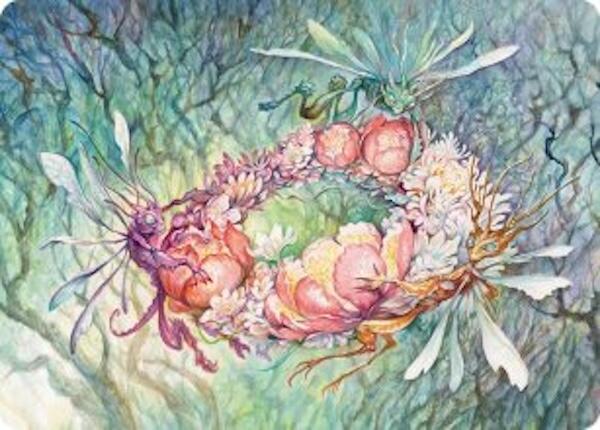 Grave Venerations Art Card [Lorwyn Eclipsed Art Series] | Black Swamp Games