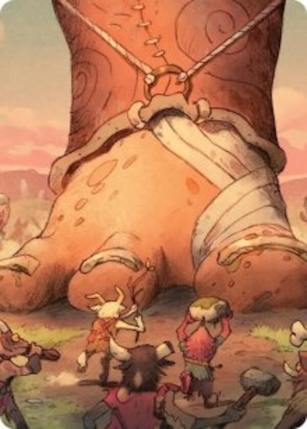 Meek Attack Art Card [Lorwyn Eclipsed Art Series] | Black Swamp Games