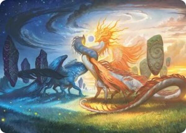 Celestial Reunion Art Card (19/54) [Lorwyn Eclipsed Art Series] | Black Swamp Games