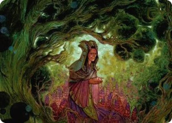Bloom Tender Art Card [Lorwyn Eclipsed Art Series] | Black Swamp Games
