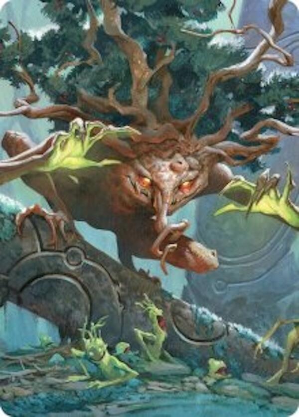 Ferrafor, Young Yew Art Card [Lorwyn Eclipsed Art Series] | Black Swamp Games