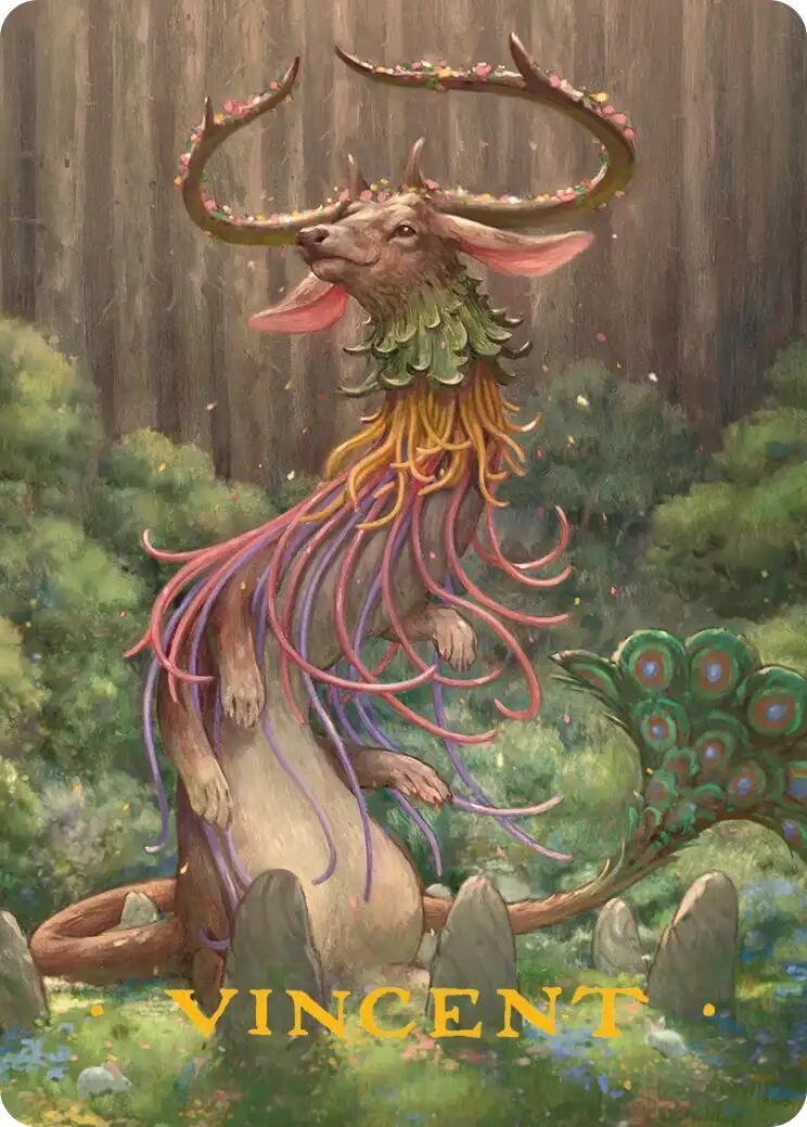 Jubilation Art Card (Gold-Stamped Signature) [Lorwyn Eclipsed Art Series] | Black Swamp Games