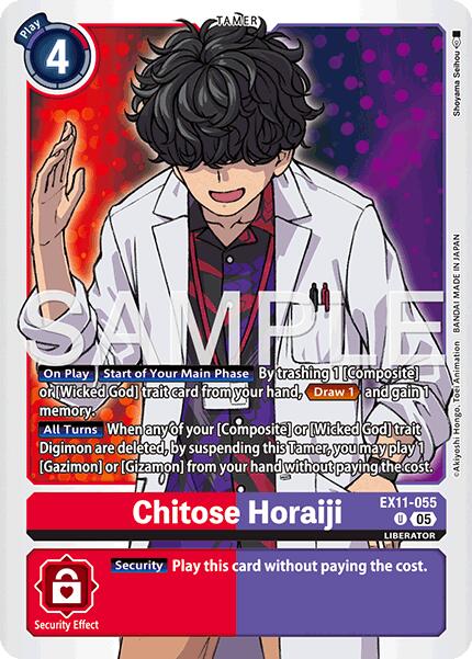 Chitose Horaiji [EX11-055] [Dawn of Liberator] | Black Swamp Games