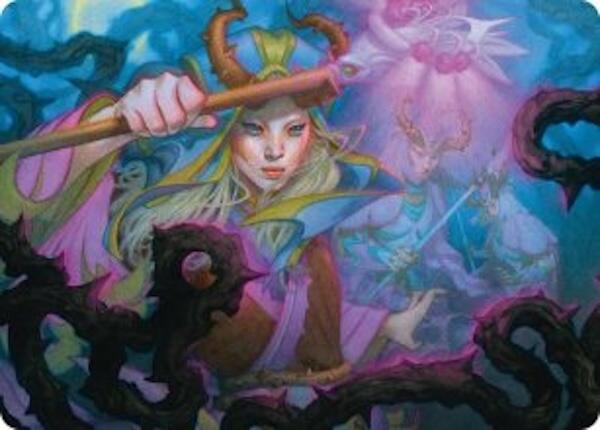 Stoic Grove-Guide Art Card [Lorwyn Eclipsed Art Series] | Black Swamp Games